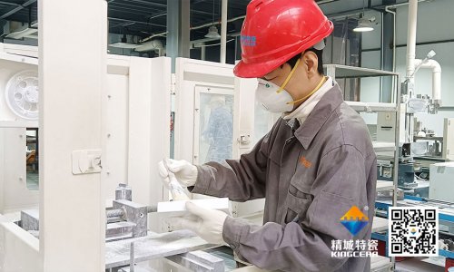 营销精英下车间，鸿运国际特瓷订单飙升迎交付岑岭